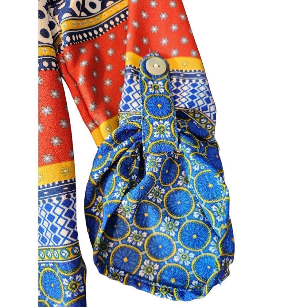Ruby Rd. Petite‎ small Colorful blouse - Picture 5 of 8
